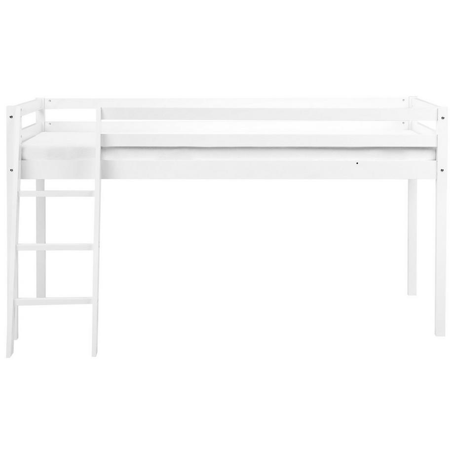 Beliani Lit à mit-hauteur en Bois de pin Moderne ASCOUX  