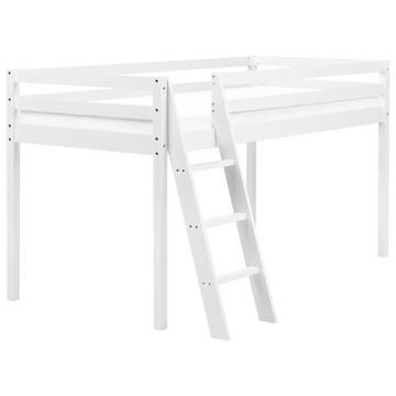 Lit à mit-hauteur en Bois de pin Moderne ASCOUX