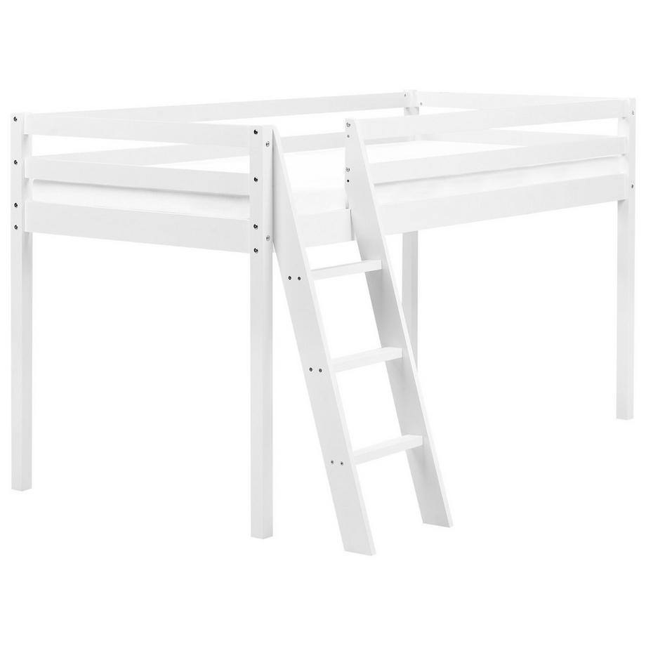 Beliani Lit à mit-hauteur en Bois de pin Moderne ASCOUX  