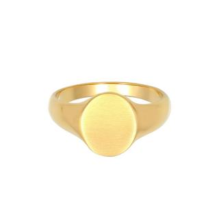 Kuzzoi  Ring Basic Cool Siegelring  Matt 