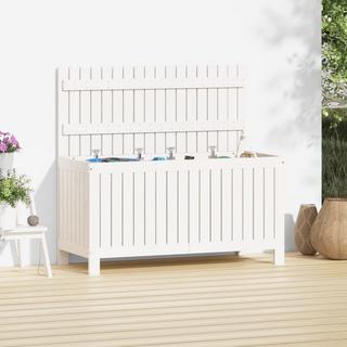 VidaXL Boîte de rangement de jardin bois  