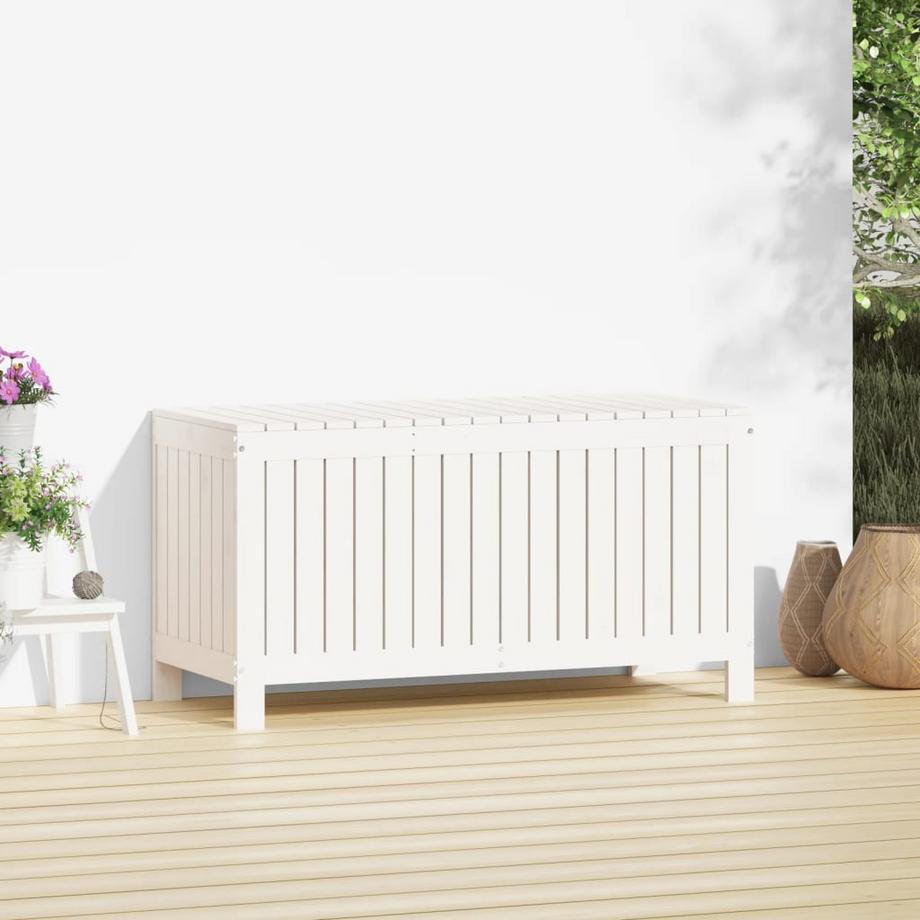 VidaXL Boîte de rangement de jardin bois  