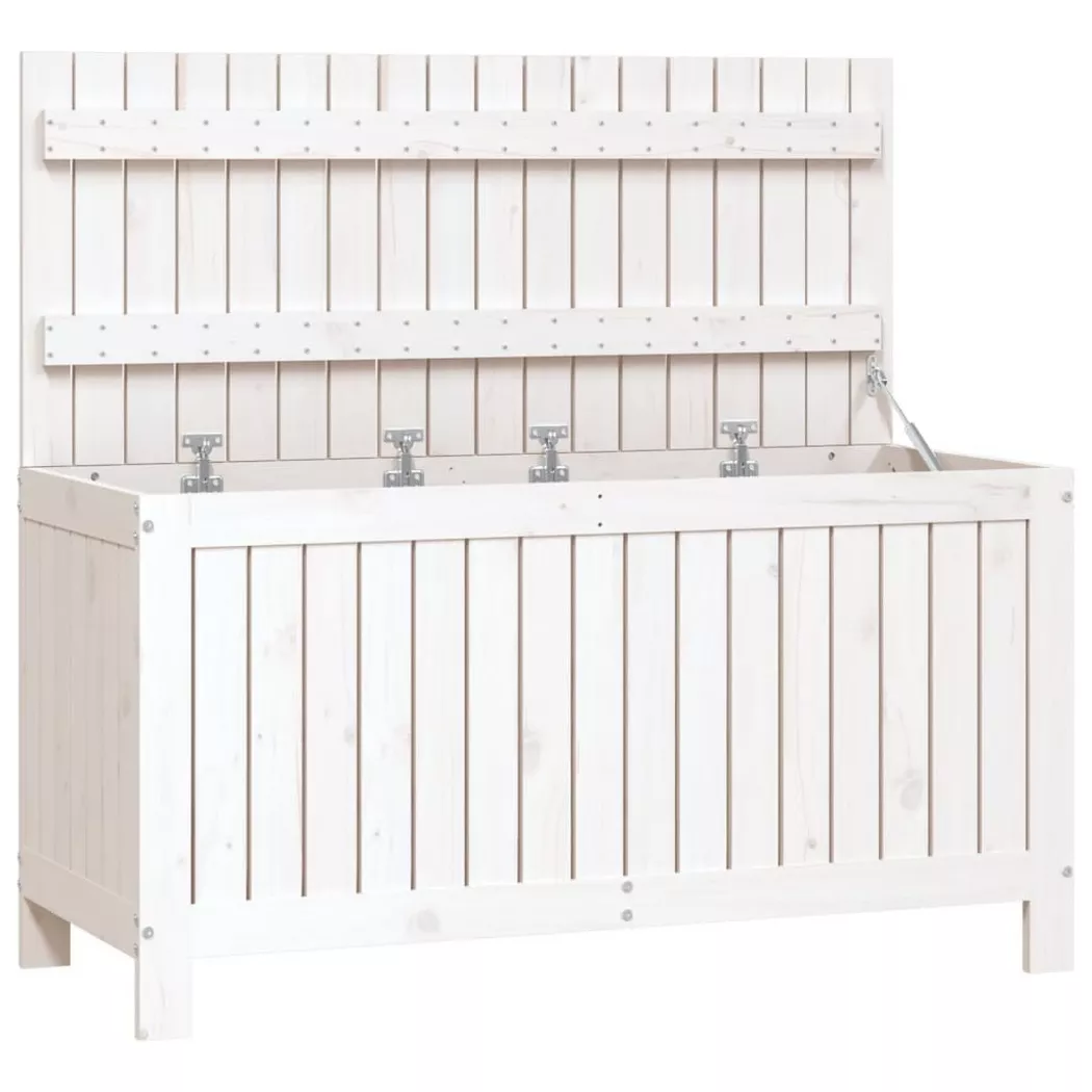 VidaXL - contenitore da giardino Legno di pino, One Size, Blanco