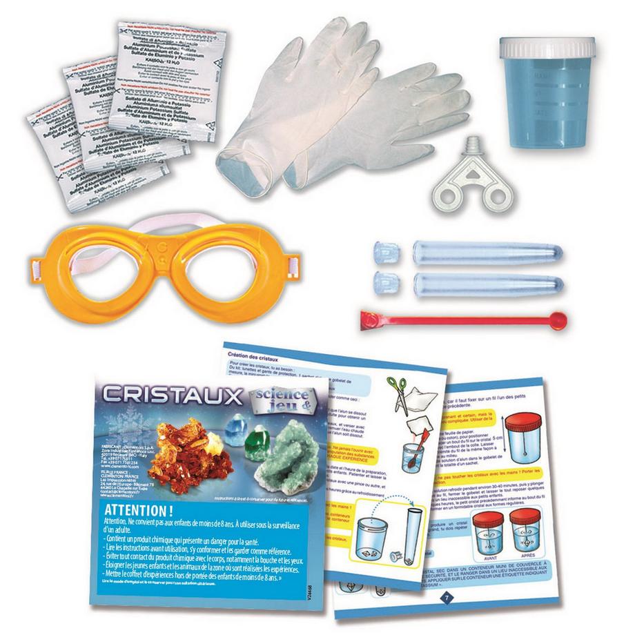 Clementoni  Jeu Scientifique Crée des cristaux Clementoni 