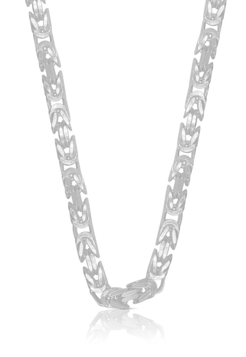 MUAU Schmuck  Collier chaine royale en argent 925, 4.9mm, 45cm 