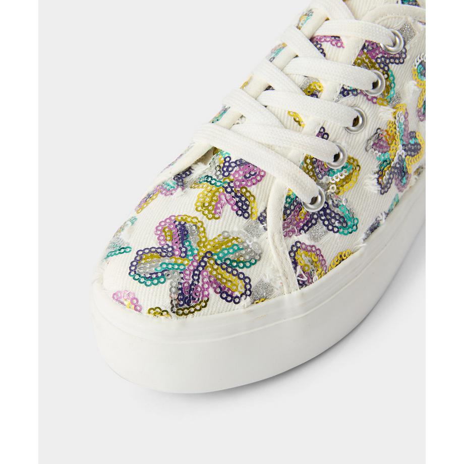 Joe Browns Canvas Schuhe mit Paillettenverzierung  