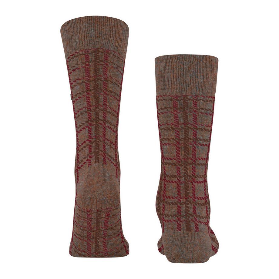 Burlington Grid Socken  