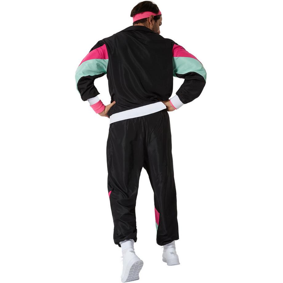Tectake  kostüm  Retro 80er 90er Jahre Jogginganzug 