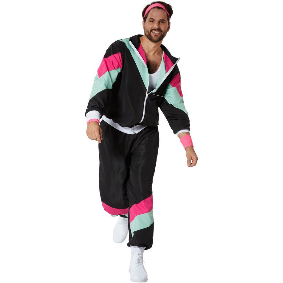 Costume pour homme Jogging rétro des années 80 90