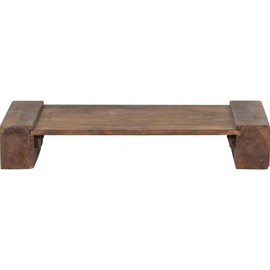 mutoni Table basse Cuno Mango brun foncé 70x120  