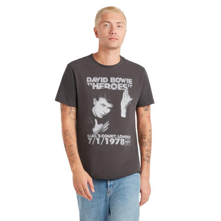 Amplified Heroes 1978 Grafikdruck T-Shirt  