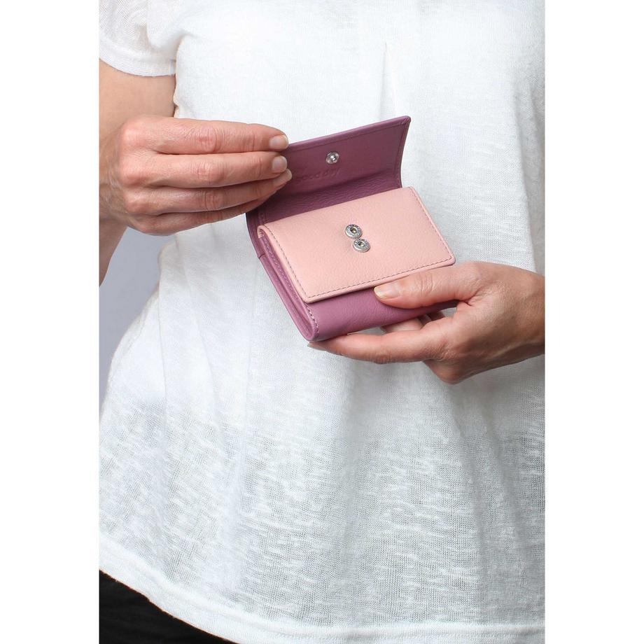 VARGU Ivena 1 Portefeuille en Cuir Véritable  