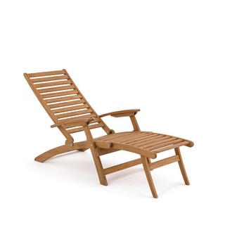 La Redoute Intérieurs Chaise longue pliante en acacia  