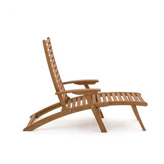 La Redoute Intérieurs Chaise longue pliante en acacia  