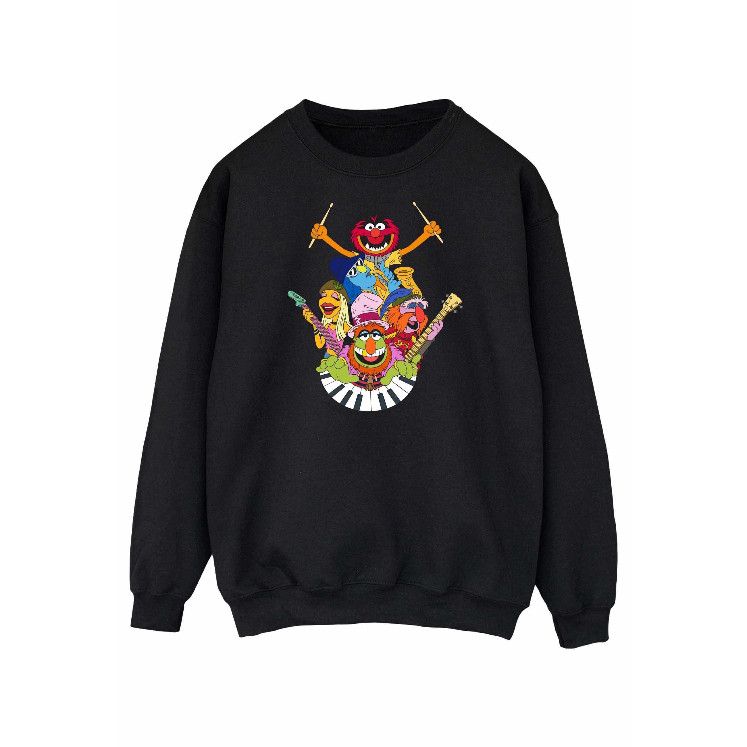 Disney  The Muppets Dr Teeth And The Electric Mayhem Sweatshirt 