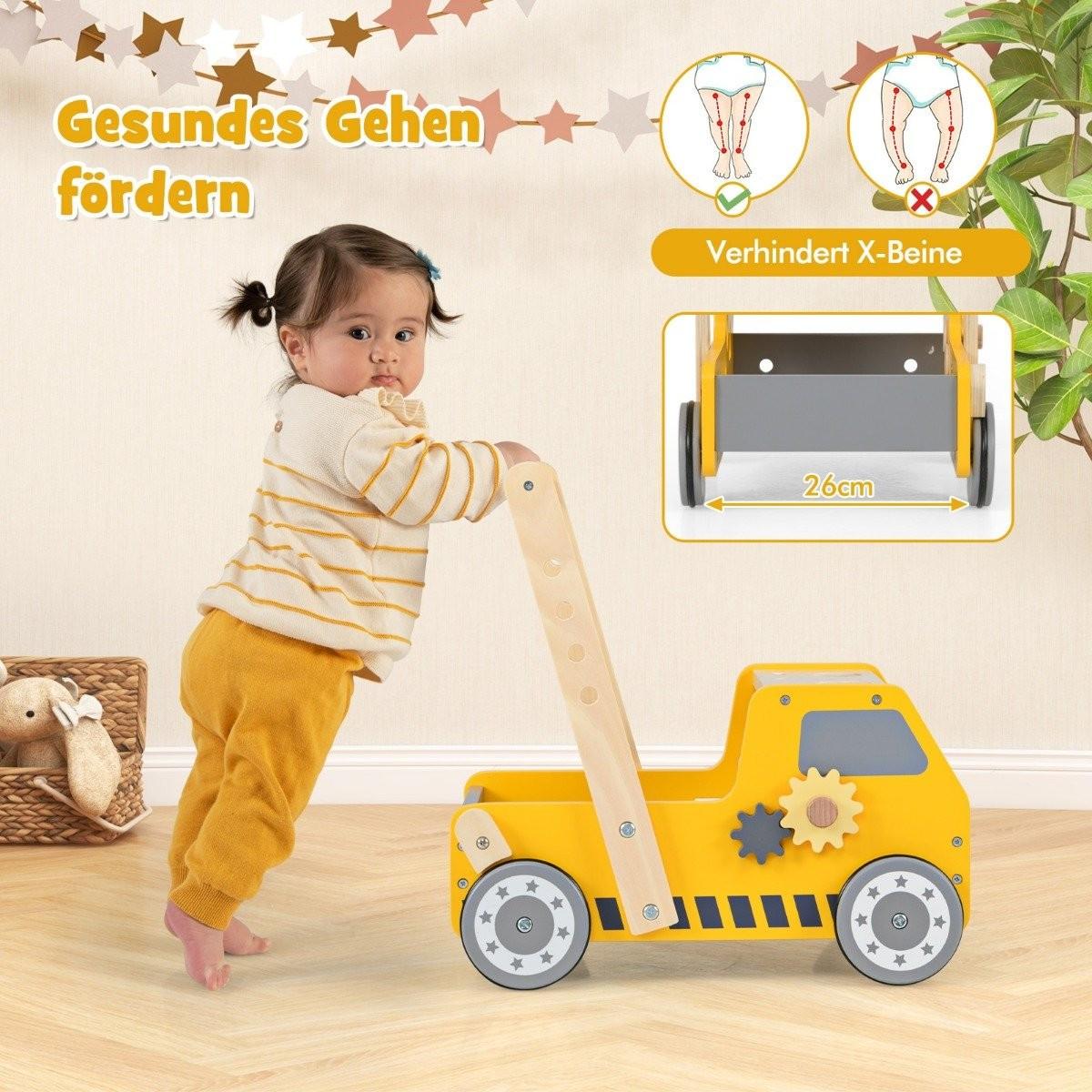 Northio  Girello in legno 2 in 1 con girello centro multiattività Girello 