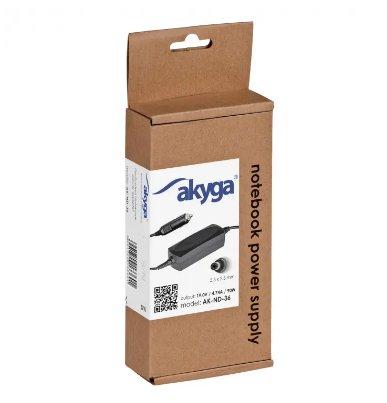 Akyga  AK-ND-36 adattatore e invertitore Auto 90 W Nero 