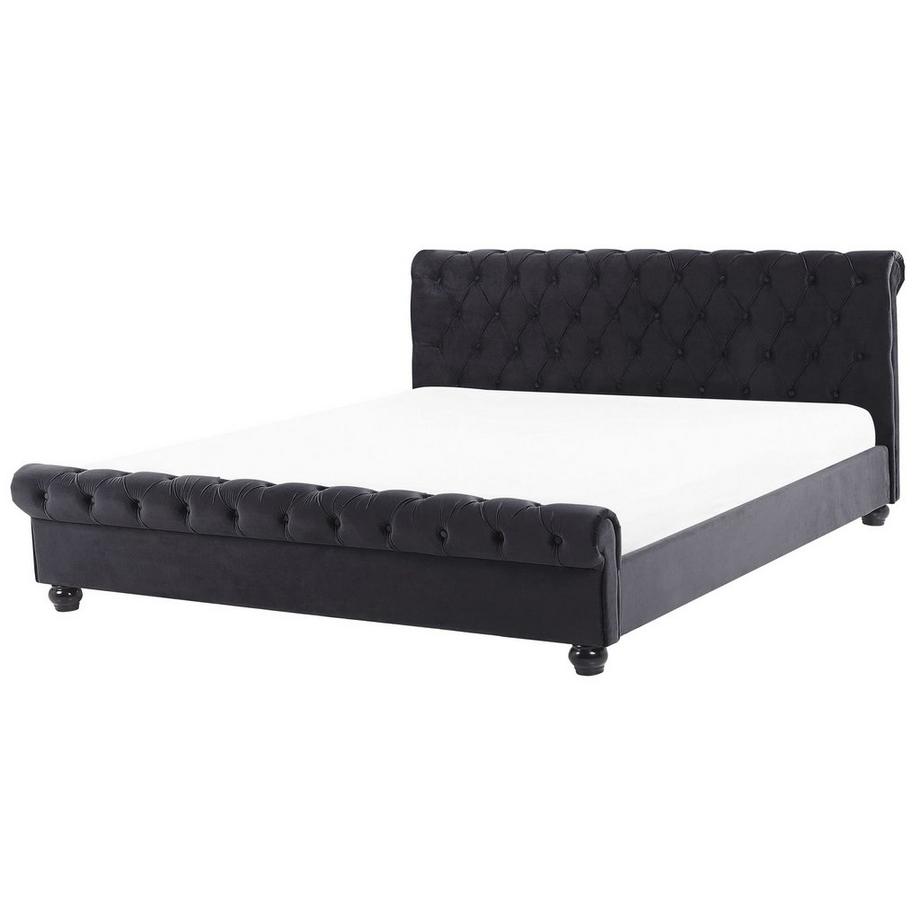 Letto ad acqua en Velluto Glamour AVALLON