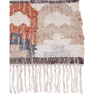 Beliani Tapis en Jute Boho KALFA  