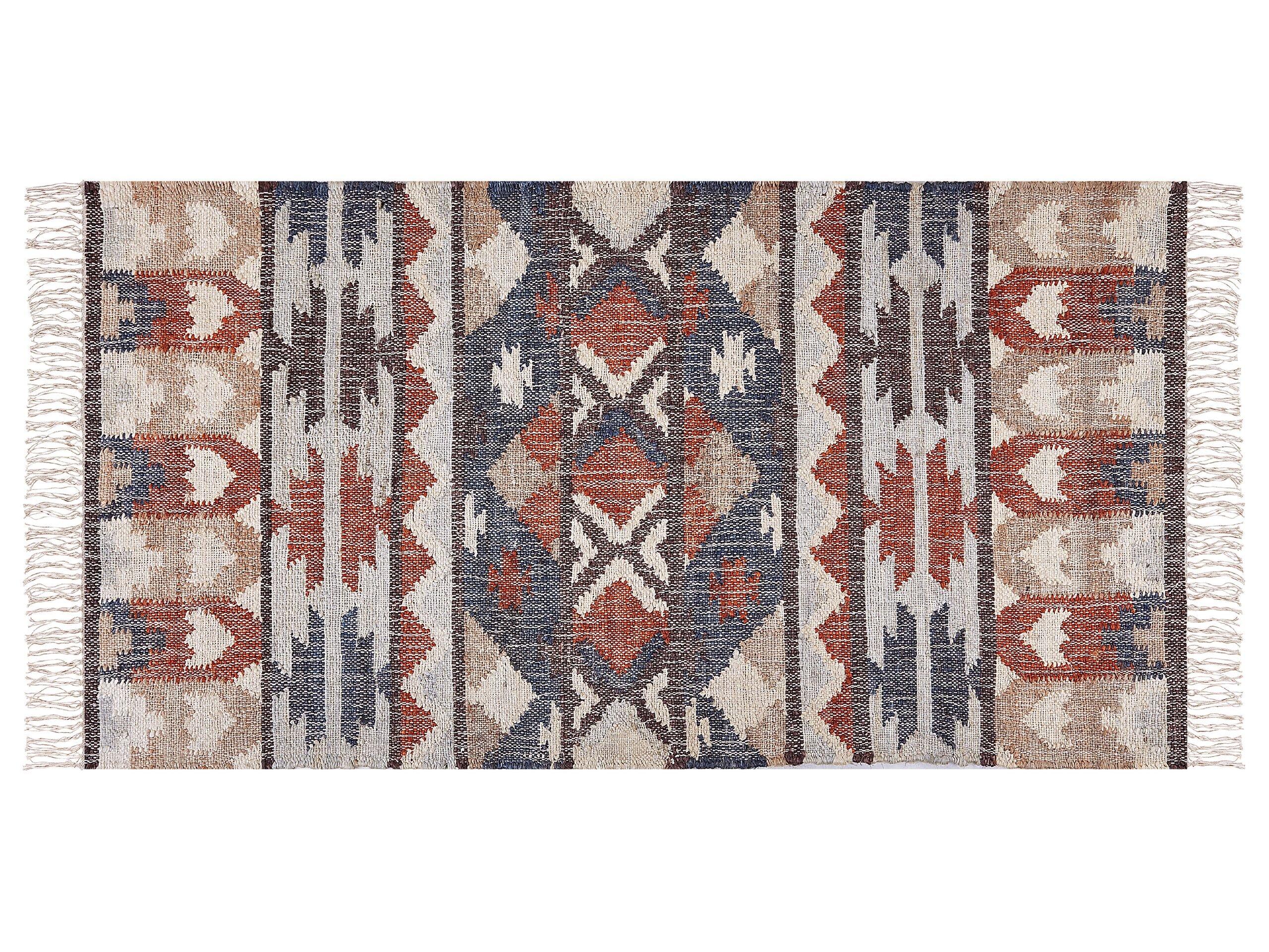 Beliani Tapis en Jute Boho KALFA  