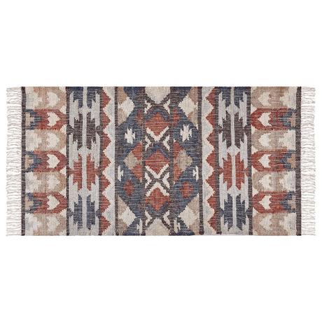 Beliani Tapis en Jute Boho KALFA  