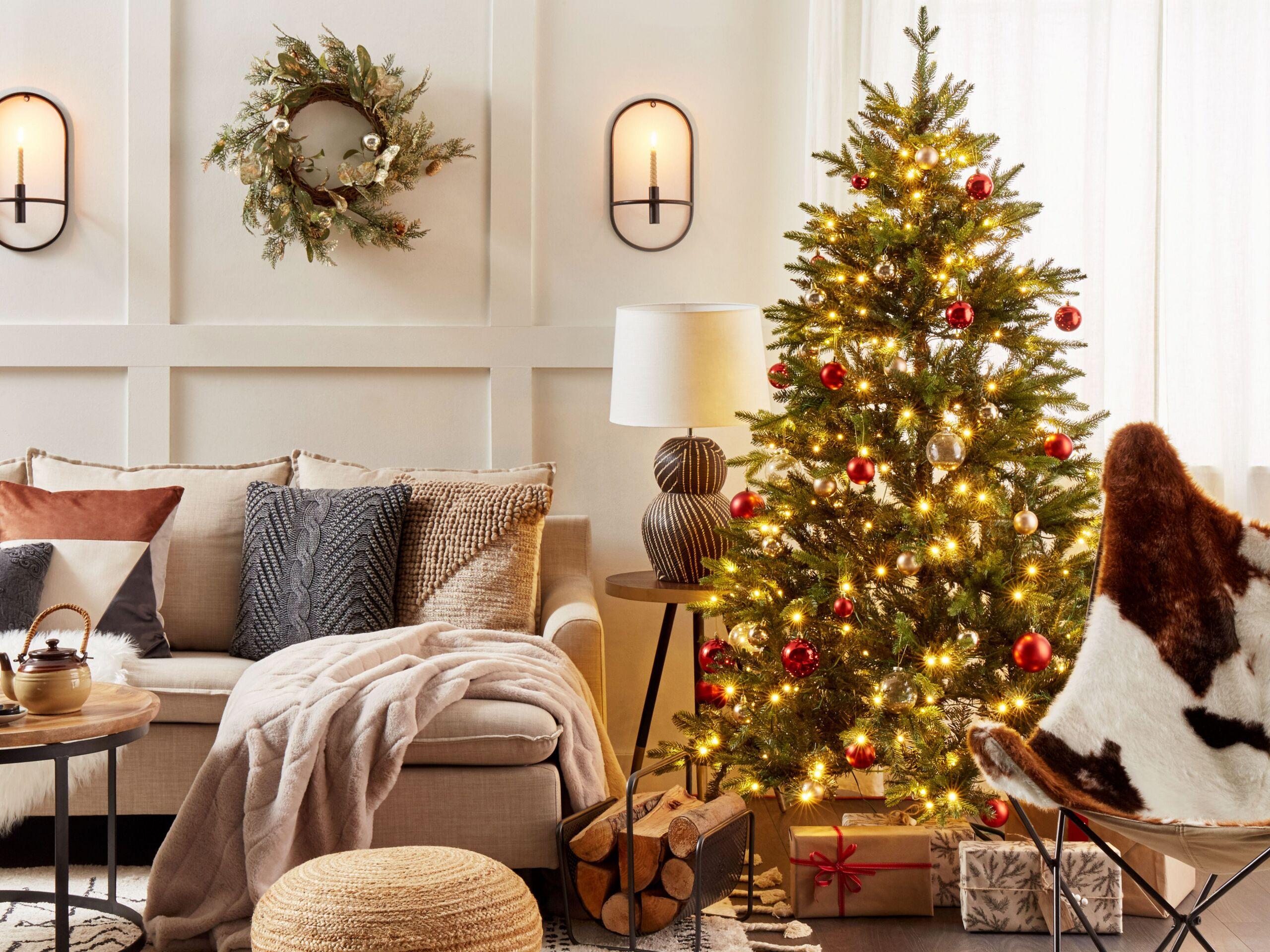 Beliani LABYAR Couverture Douillette Scandinave en Polyester  