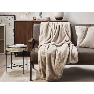 Beliani LABYAR Couverture Douillette Scandinave en Polyester  