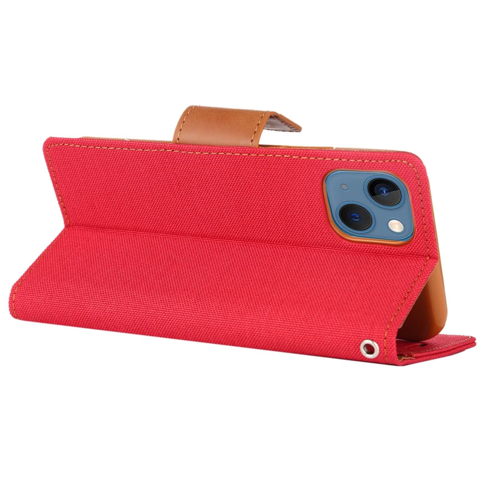 Mercury  iPhone 14 Plus - Mercury Canvas Case rouge 