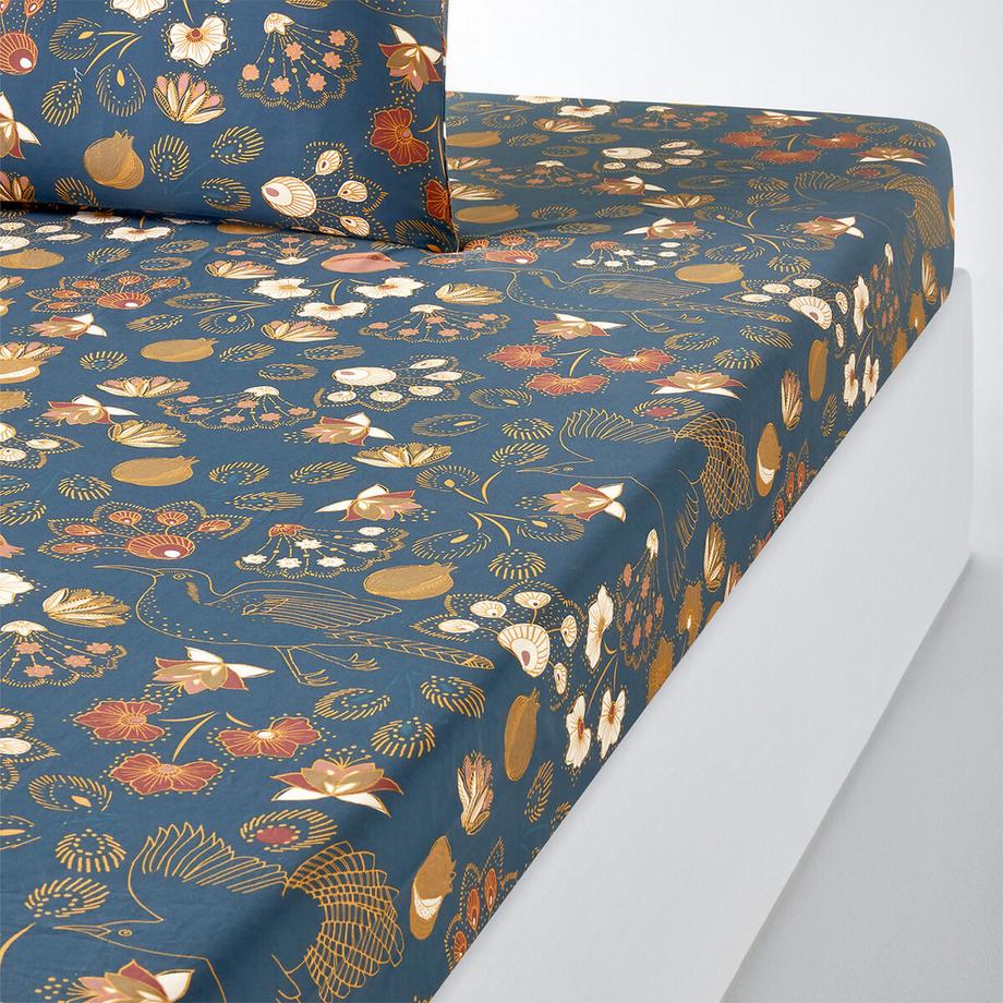 La Redoute Intérieurs Lenzuolo con angoli Sira percalle di cotone  