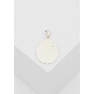 MUAU Schmuck  Pendentif ange en or blanc 750 diamant 0,005ct. 21x13mm 