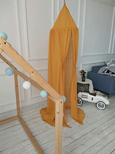 Activity-board Auvent Moustiquaire Suspendu en Chiffon Princesse Bébé  