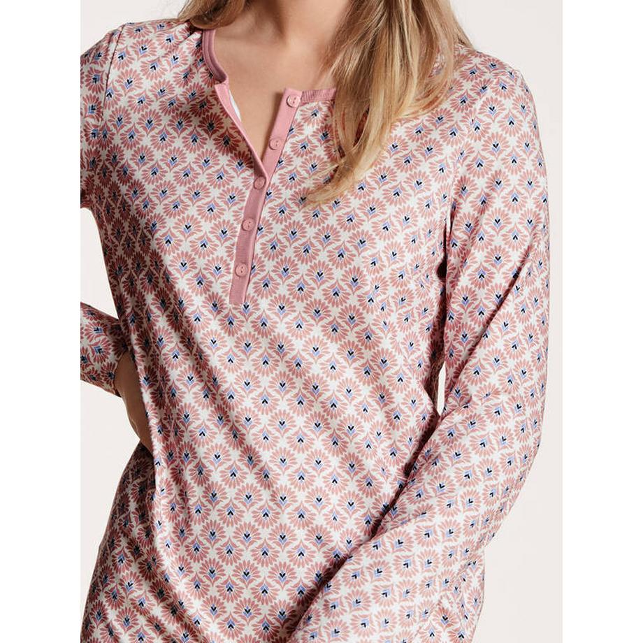 CALIDA Lovely Nights Langarm Sleepshirt  