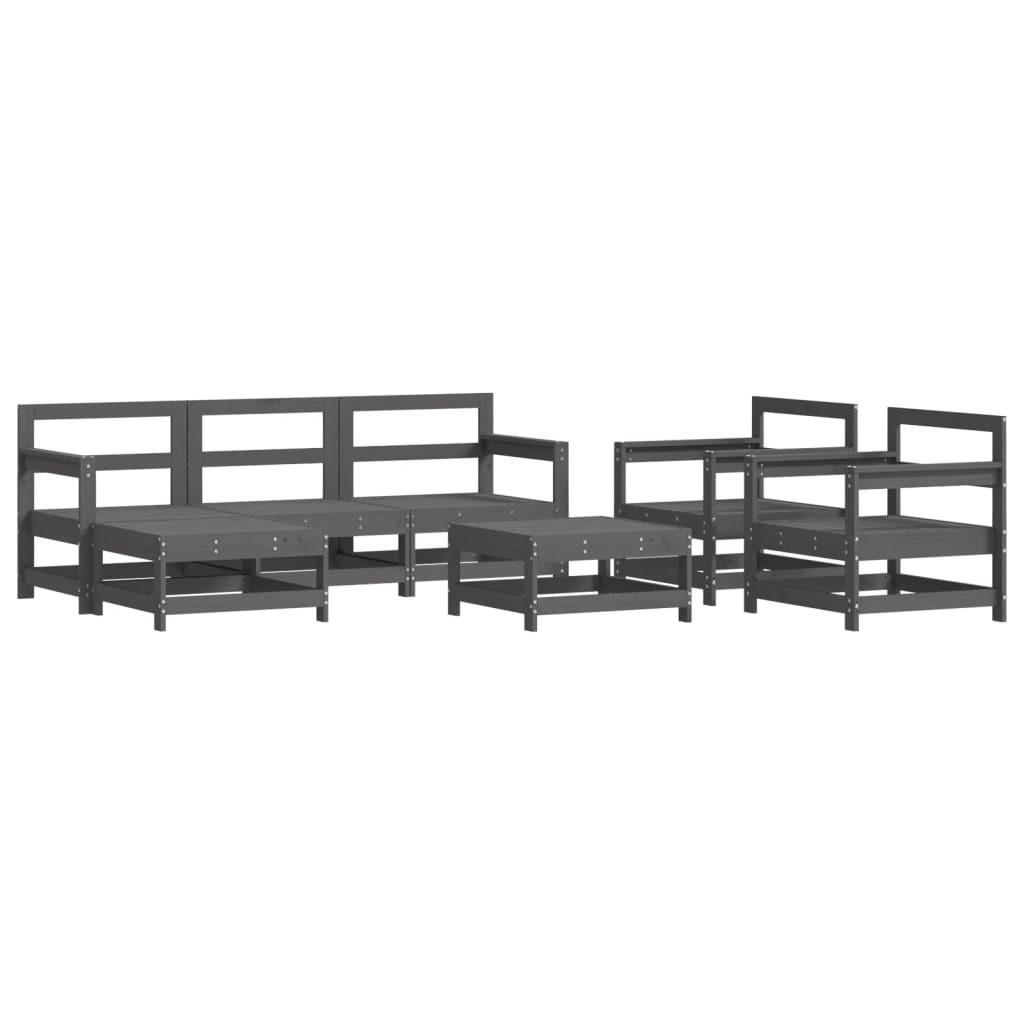 VidaXL Garten lounge set holz  