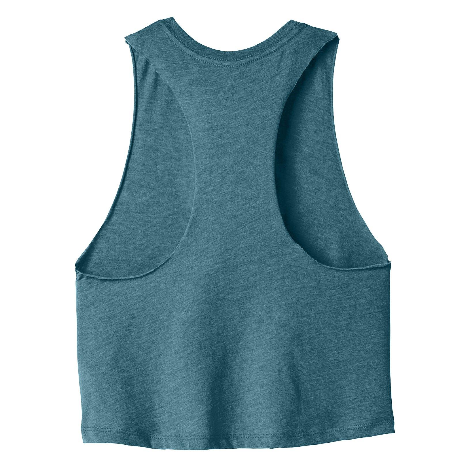 Bella + Canvas Crop Tanktop mit Racerback  