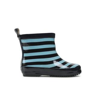 Playshoes  stivaletti da pioggia in gomma per bambini low stripes 