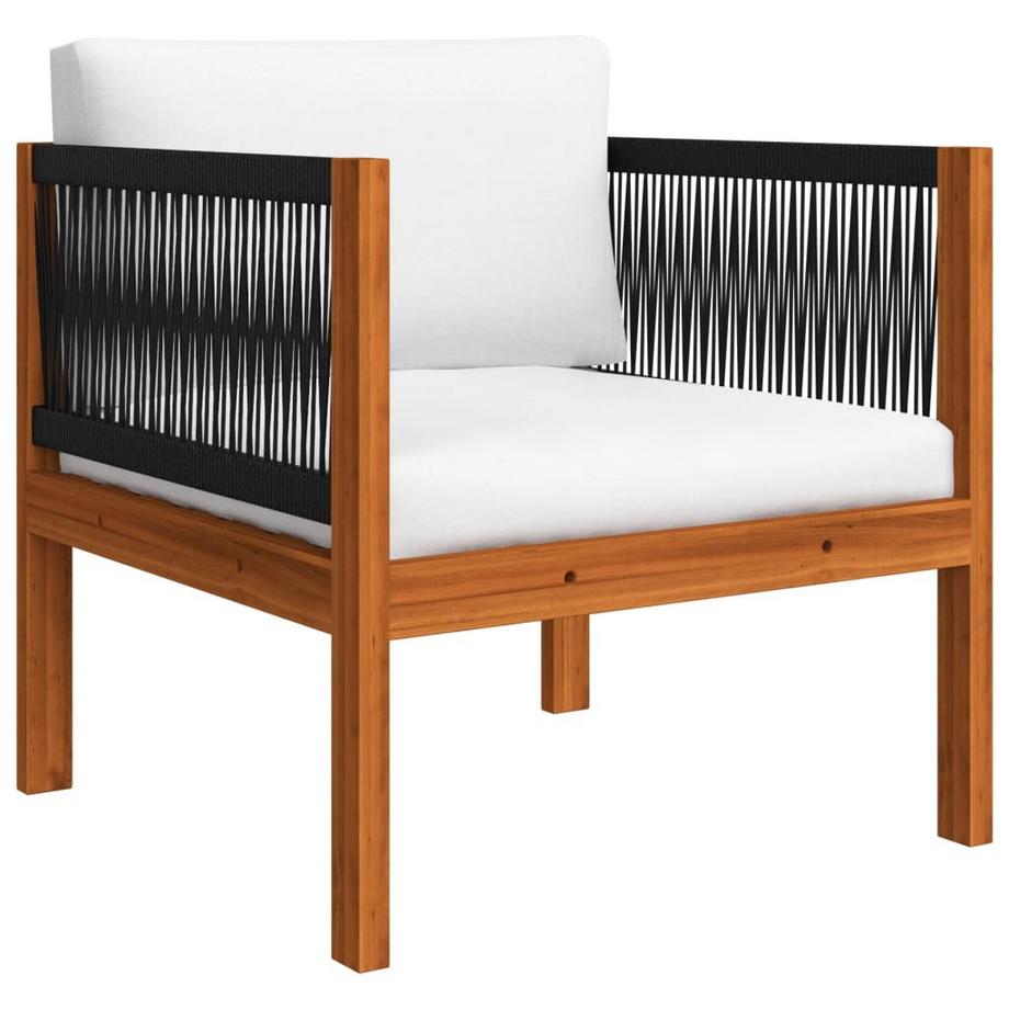 VidaXL Chaise de jardin bois d'acacia  