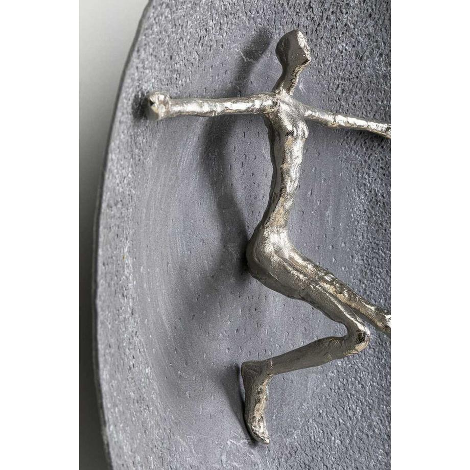 KARE Design  Wandobjekt Umano Silber rund 60 