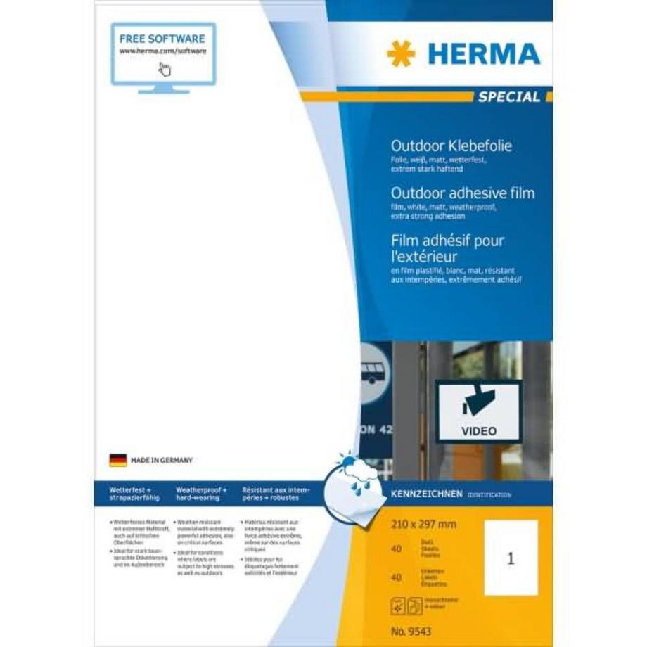 HERMA 40 pz.  