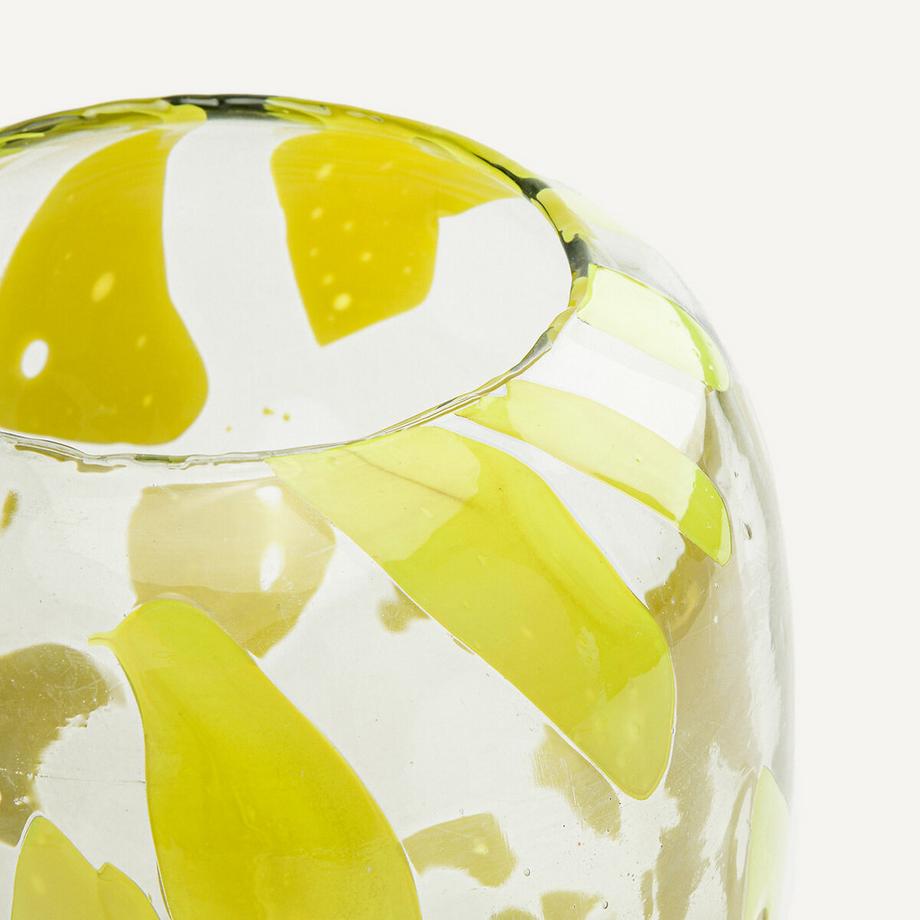 AM.PM Vase en verre soufflé à la bouche H23 cm  