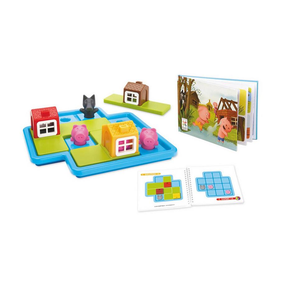 SMARTGAMES  Klassiker Die 3 kleinen Schweinchen Deluxe (mult) 