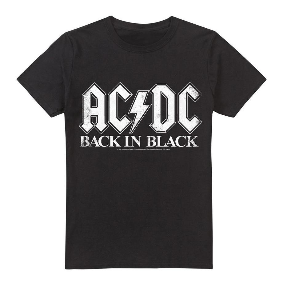Tshirt BACK IN BLACK