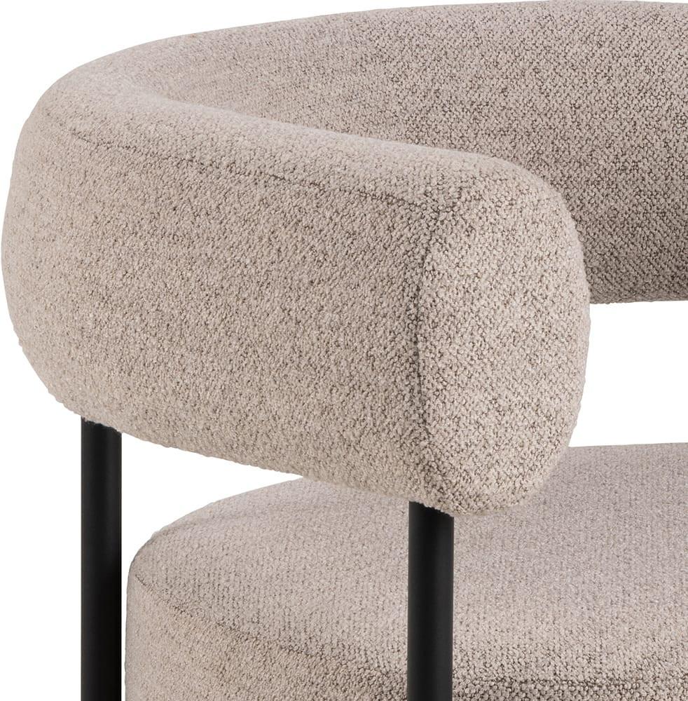 mutoni Fauteuil lounge Maplewood beige  