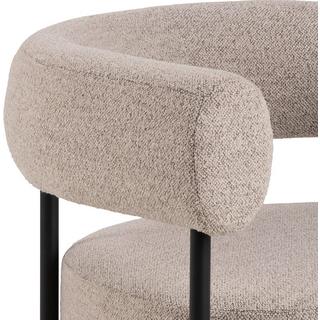 mutoni Fauteuil lounge Maplewood beige  