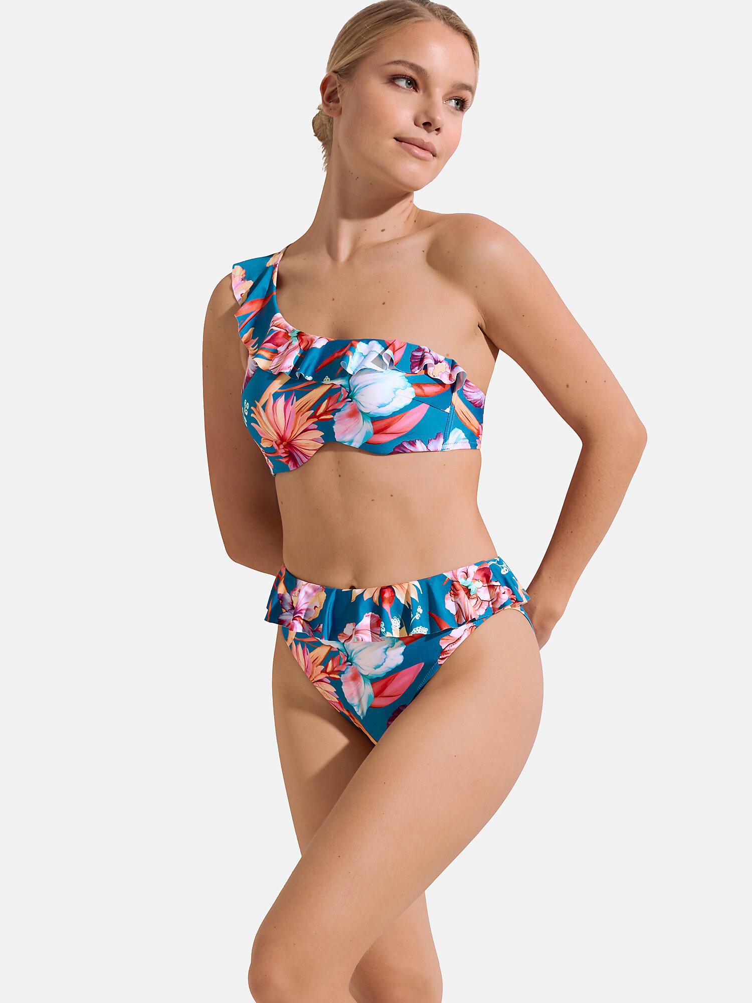 Lisca  Haut maillot de bain asymétrique préformé Rimini 