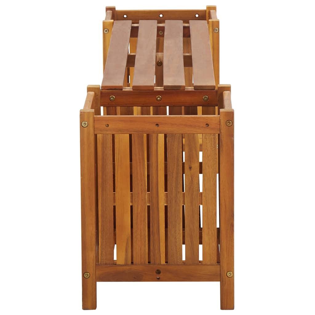 VidaXL Banc de jardin bois  