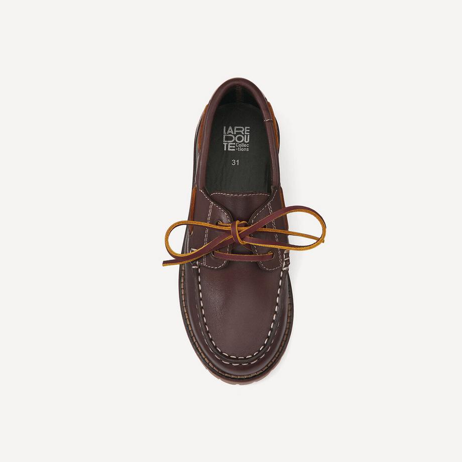 La Redoute Collections Mocassins bateau semelle crantée  