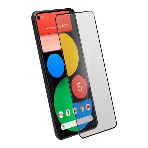 Avizar  Verre Trempé Google Pixel 5 contour Noir 