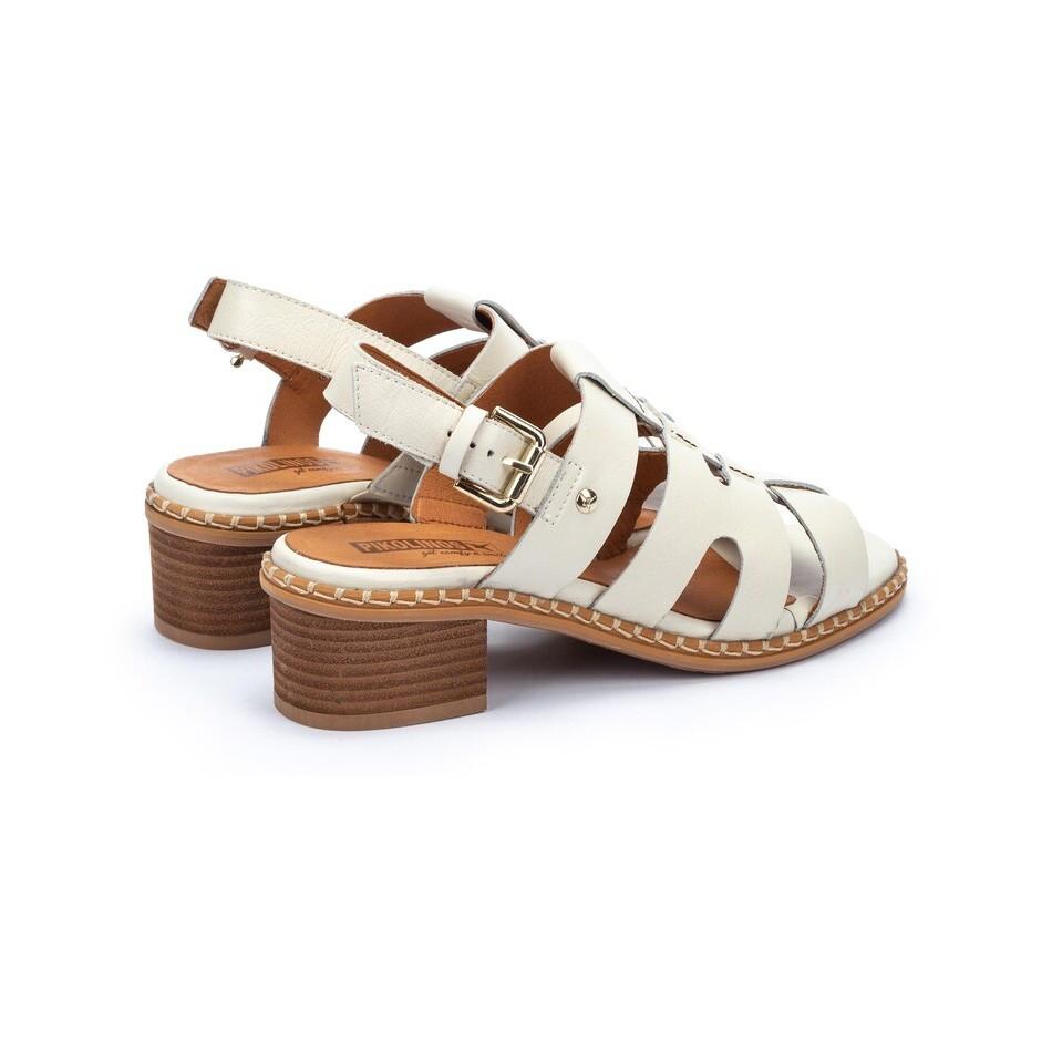 Pikolinos  sandalen mit absatz blanes 