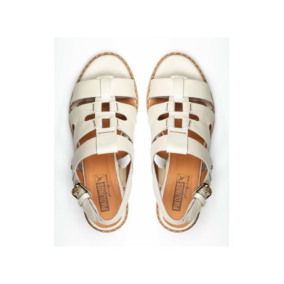 Pikolinos  sandalen mit absatz blanes 