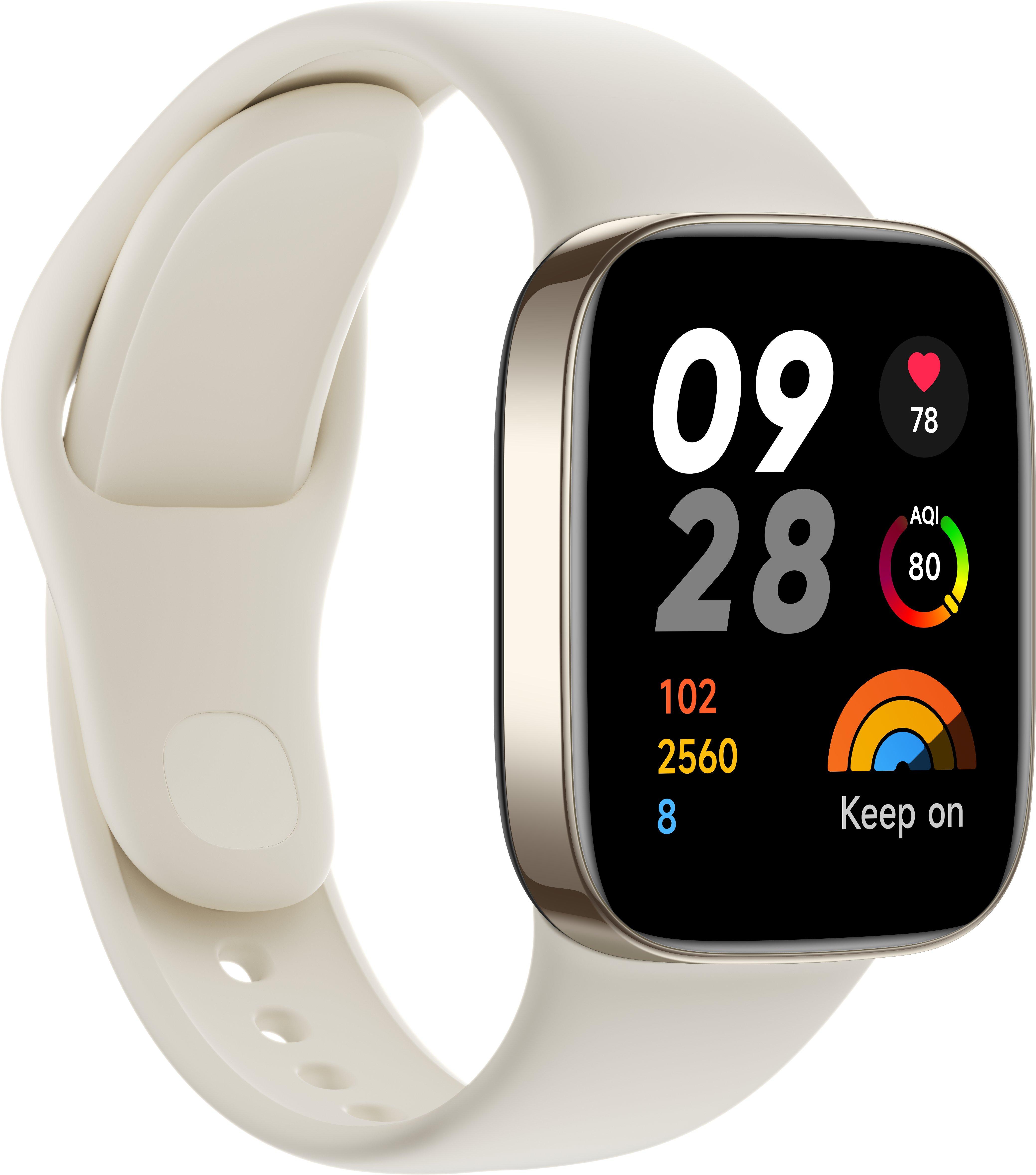 XIAOMI  Redmi Watch 3 4,45 cm (1.75") AMOLED 42 mm Digital 390 x 450 Pixel Touchscreen Metallisch GPS 